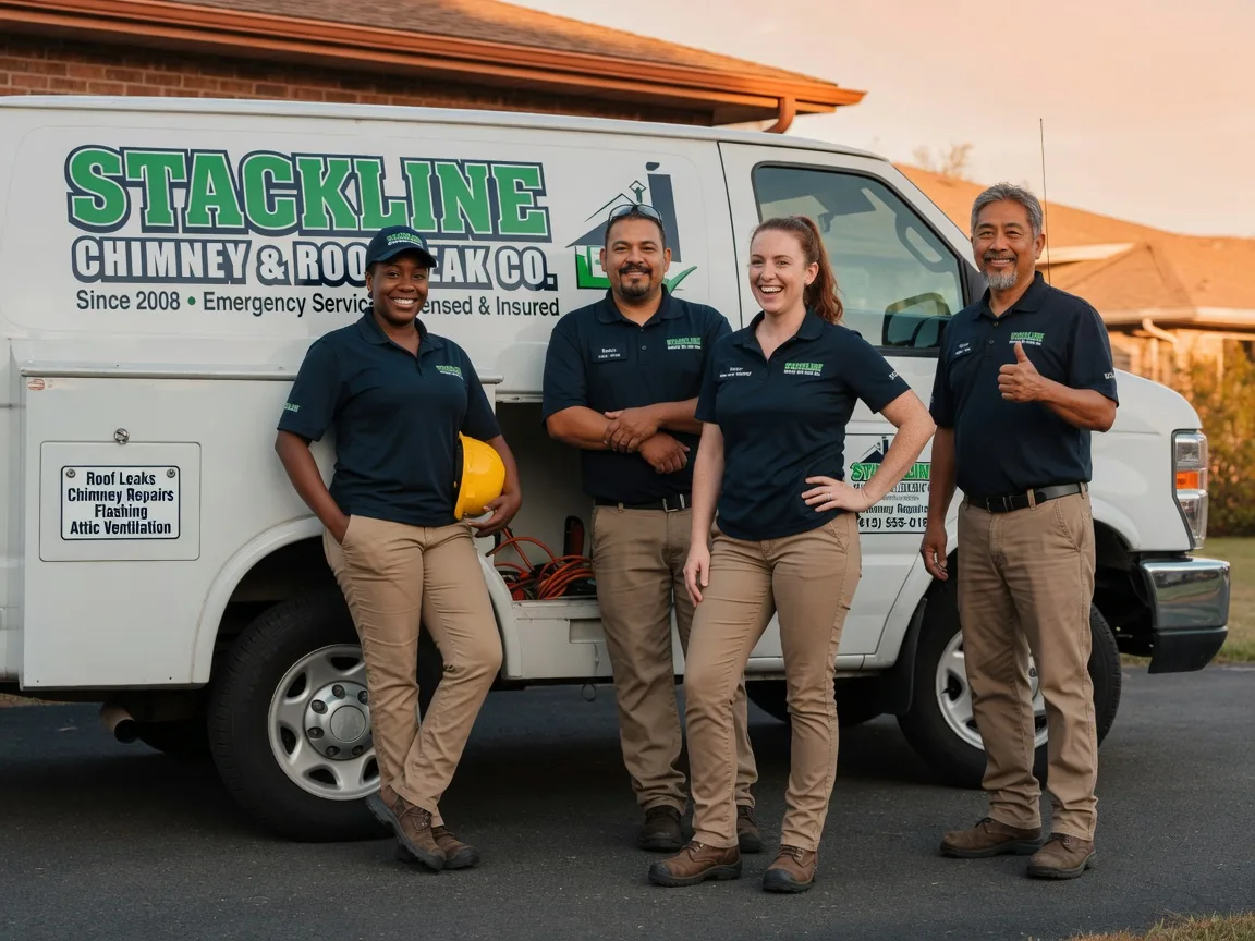 Chimney flashing repair company in Morven, GA
